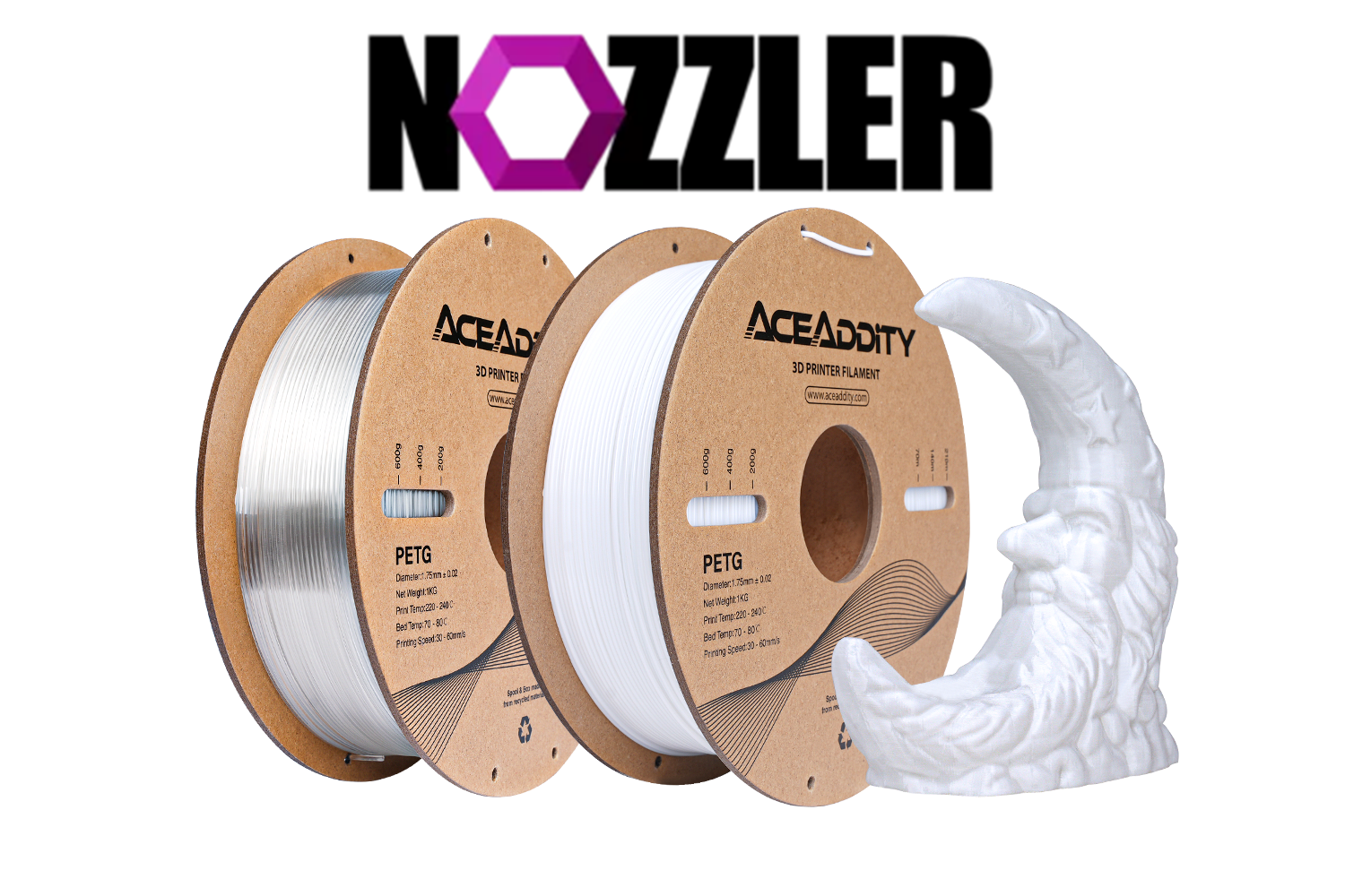 Aceaddity PETG review Shine in Nozzler.IO
