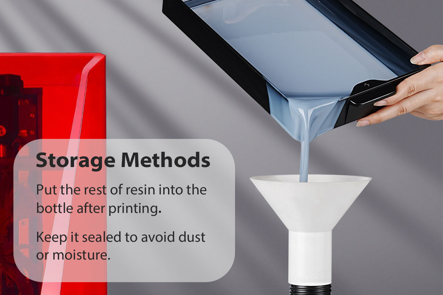 How to Properly Store and Maintain 3D Printing Resin
