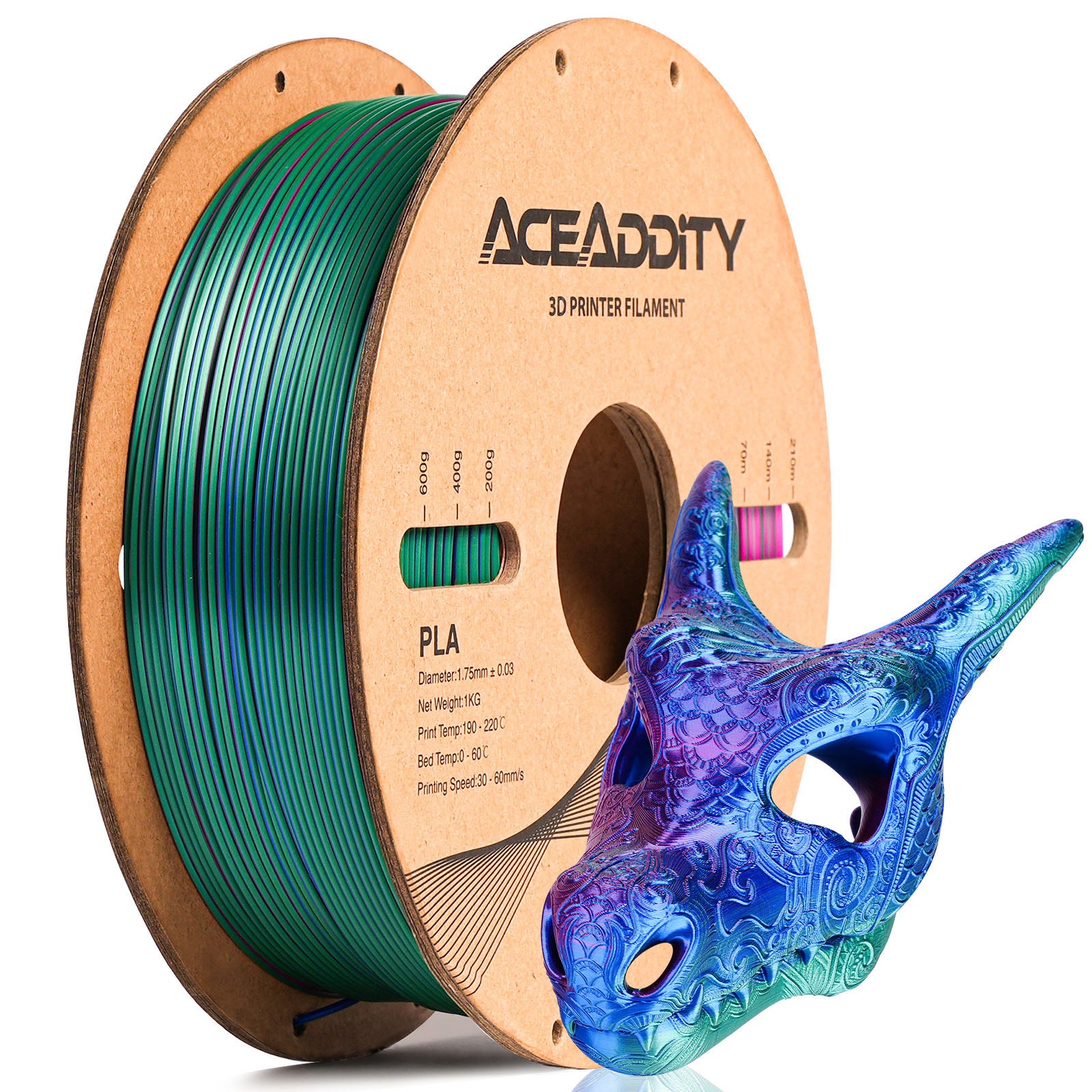 [Clearance Sale] Aceaddity Silk Multicolor PLA Get 4 at the Price of 3