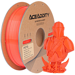 Aceaddity PETG Filament 1.75mm, 1kg Strong PETG 3D Printer Filament Dimensional Accuracy +/- 0.02mm