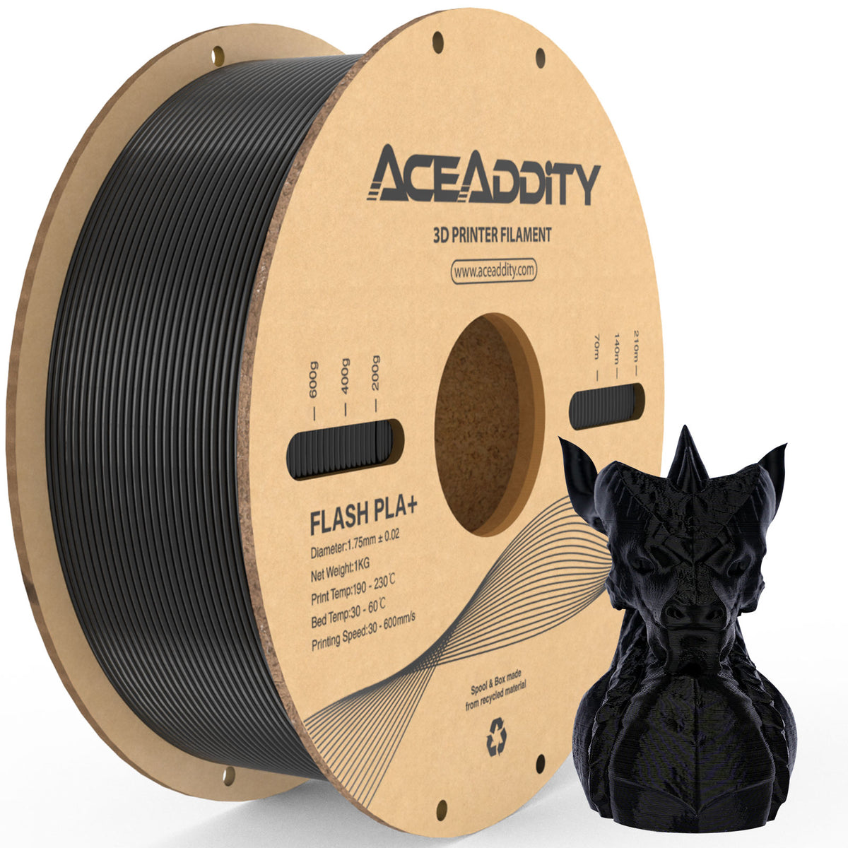Filament d'imprimante 3D Aceaddity Silk Magic PLA, Algeria