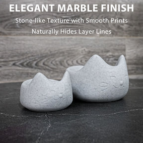 Marble PLA 3D Printer Filament, Stone-Like Texture, Dimensional Accuracy +/- 0.02 mm,1 kg Spool, 1.75 mm
