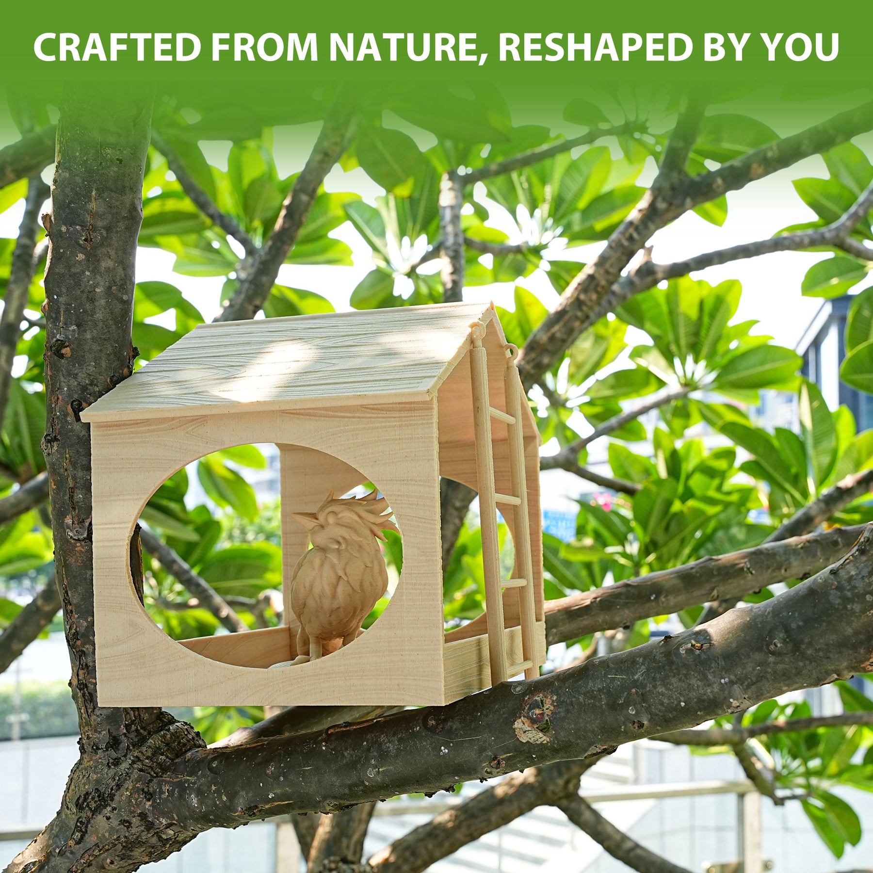 Wood PLA 3D Printer Filament, 30% Real Wood, Dimensional Accuracy +/- 0.02 mm, 1 kg Spool, 1.75 mm