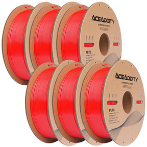 Aceaddity PETG Filament 1.75mm, 1kg Strong PETG 3D Printer Filament Dimensional Accuracy +/- 0.02mm
