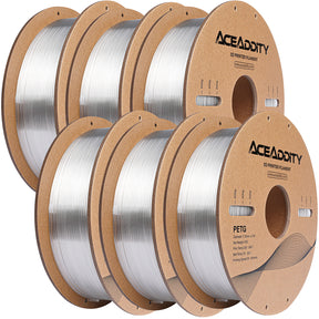 Aceaddity PETG Filament 1.75mm, 1kg Strong PETG 3D Printer Filament Dimensional Accuracy +/- 0.02mm