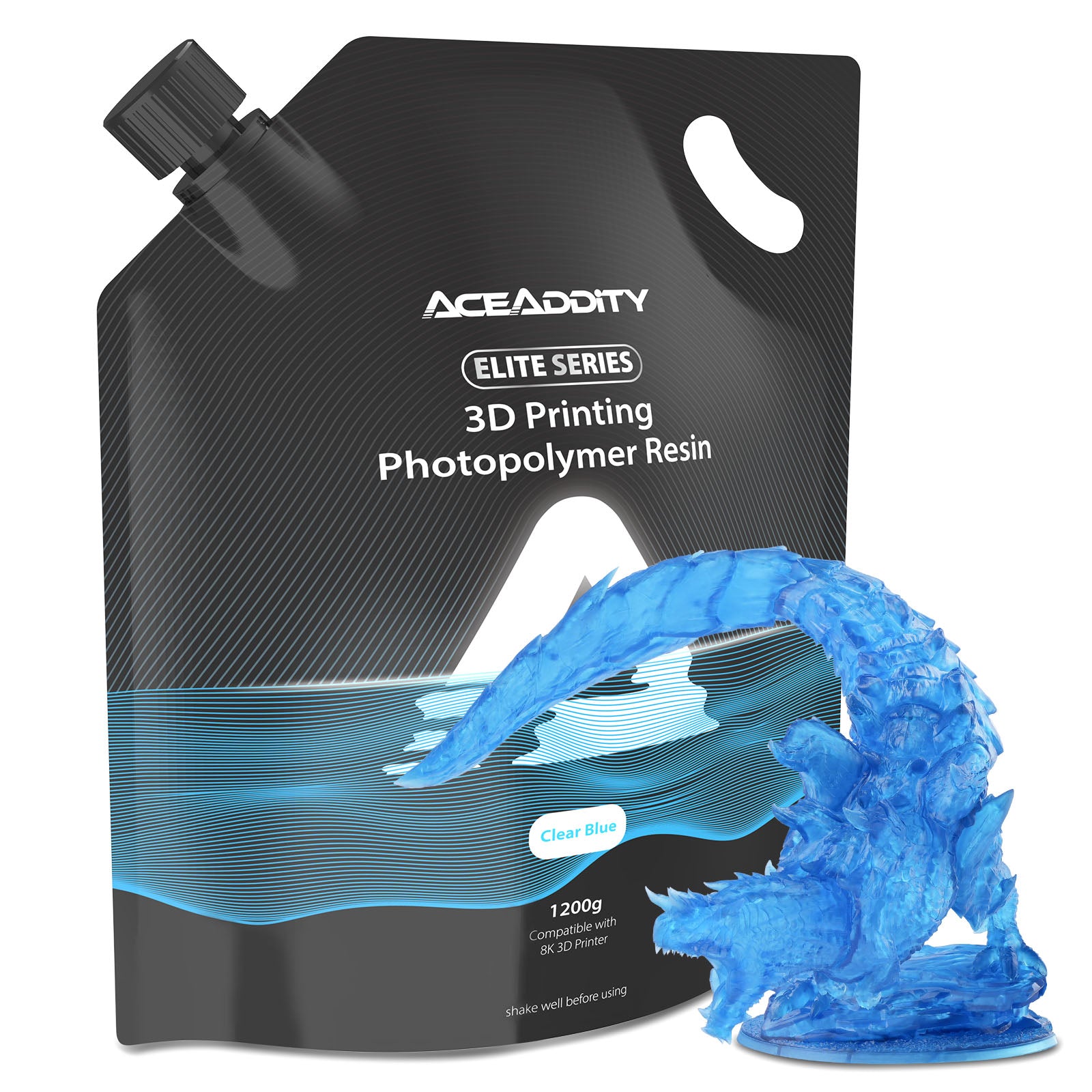 Aceaddity Elite Series Resin Compatible with 8K 3D Printer