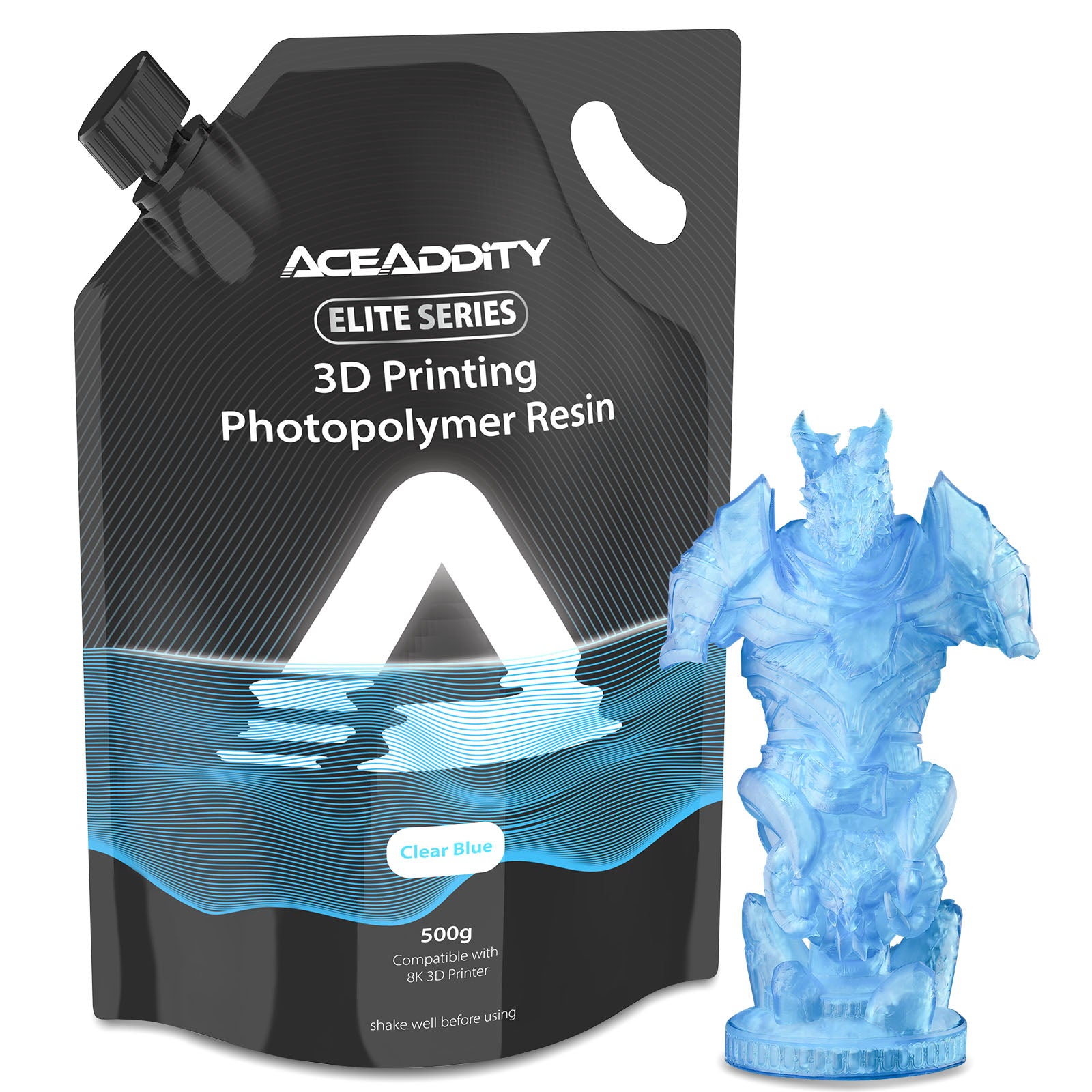 Aceaddity Elite Series Resin Compatible with 8K 3D Printer