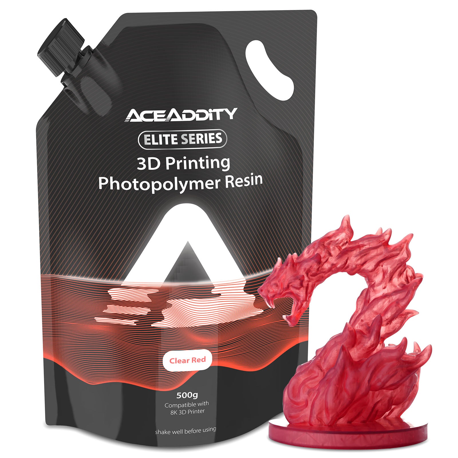 Aceaddity Elite Series Resin Compatible with 8K 3D Printer