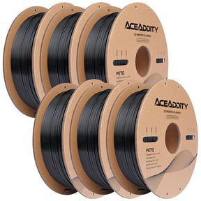 Aceaddity PETG Filament 1.75mm, 1kg Strong PETG 3D Printer Filament Dimensional Accuracy +/- 0.02mm