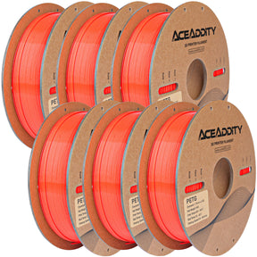 Aceaddity PETG Filament 1.75mm, 1kg Strong PETG 3D Printer Filament Dimensional Accuracy +/- 0.02mm