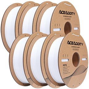 Aceaddity PETG Filament 1.75mm, 1kg Strong PETG 3D Printer Filament Dimensional Accuracy +/- 0.02mm