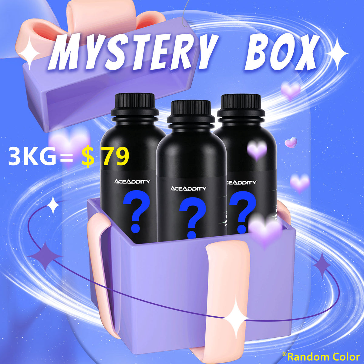 Aceaddity Mystery Resin Boxes