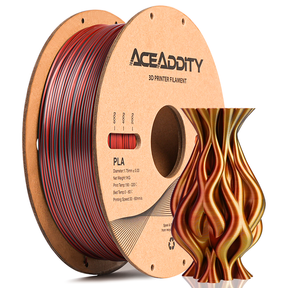 Aceaddity Silk Magic PLA 3D Printer Filament Three Color